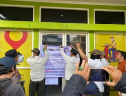 Kantor Maxim Kembali Disegel Satpol PP dan Dishub Kaltim