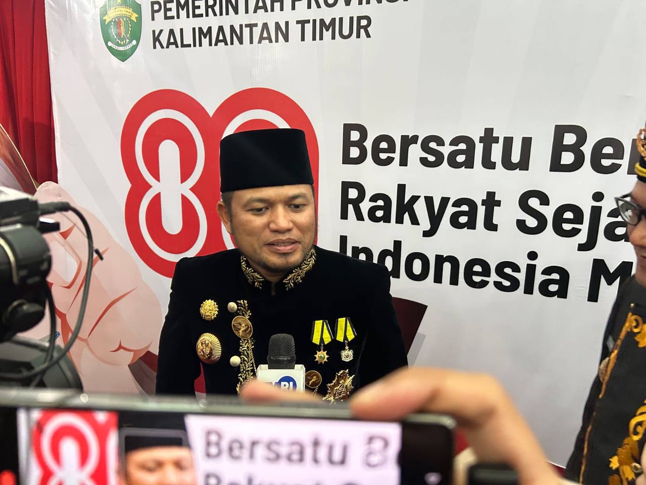HUT Kemerdekaan, Gubernur Ingatkan Kesiapan Warga Kaltim Berkompetisi Menuju Indonesia Emas 2045