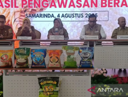 7 Merek Beras Premium di Kaltim Tak Sesuai Standar, DPPKUKM Minta Ditarik dari Pasaran