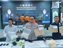 Polresta Samarinda Bongkar Jaringan Narkoba Antarwilayah, Sita 2,7 Kg Sabu dari 5 Tersangka