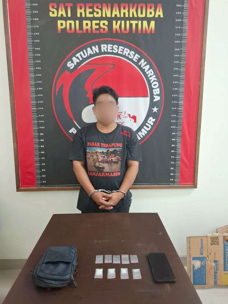 Polres Kutim, pengedar sabu, Bengalon, narkoba Kutai Timur, Satresnarkoba