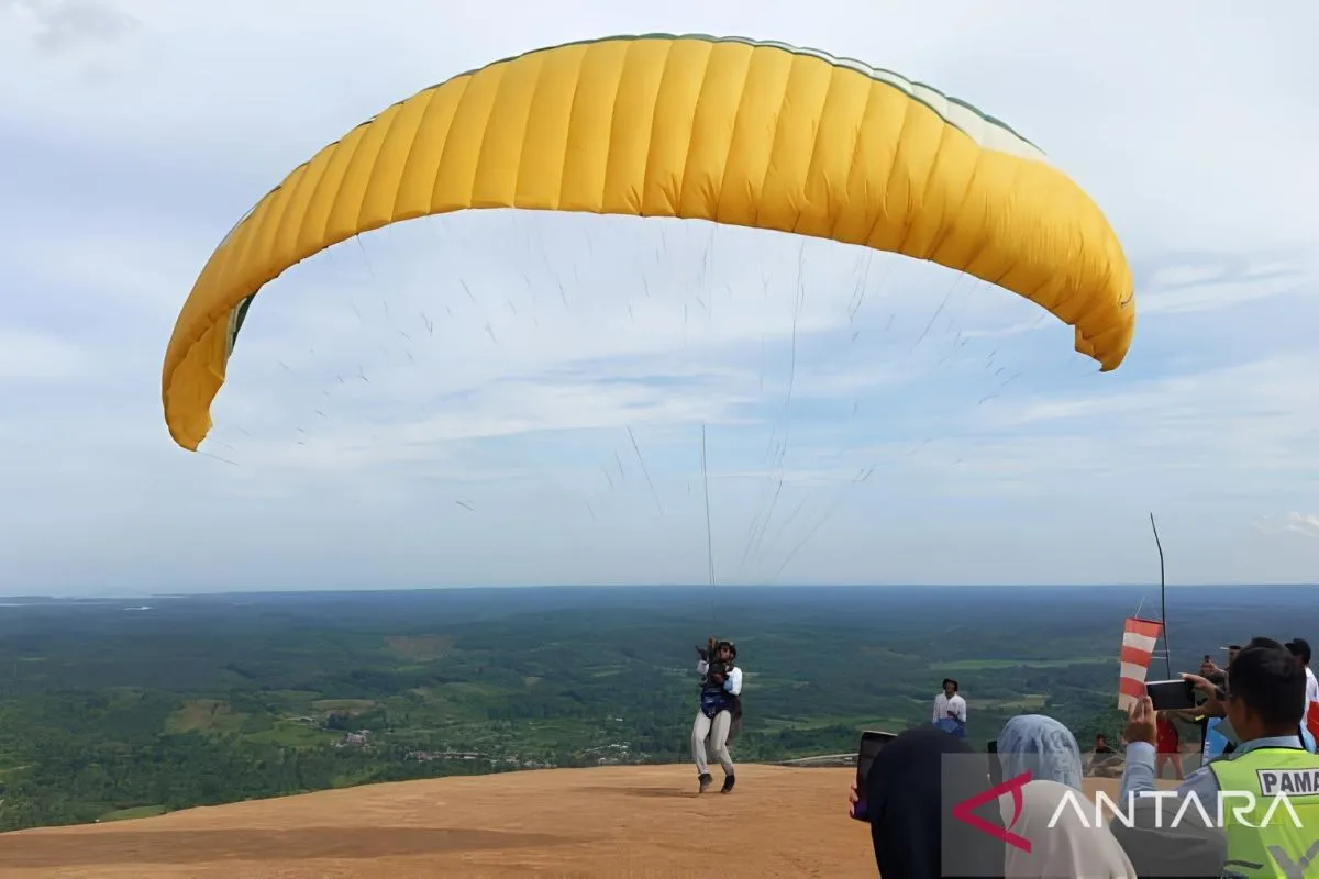paralayang Kutai Timur, Sebatik Flying Site, wisata olahraga, Teluk Pandan, pariwisata Kutim