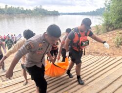 Empat Jasad Korban Kapal Tenggelam di Kutai Barat Ditemukan