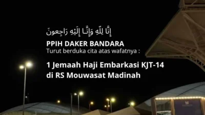 Jemaah Haji KJT-14 Wafat di Madinah, Daker Bandara Pastikan Penanganan Dilakukan Sejak di Area Imigrasi