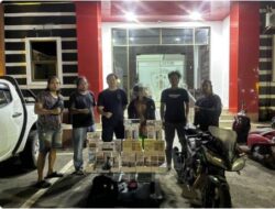 Tim Jatanras Polres Paser Tangkap Pembobol Konter HP, Amankan Puluhan Handphone