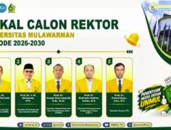 Ini Dia 5 Bakal Calon Rektor Unmul Periode 2026–2030, Siap Masuki Tahap Penyaringan