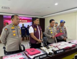 Dikendalikan Napi Lapas Tarakan, Polres Berau Sita Delapan Kilogram Sabu-Sabu