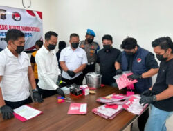 Polres Berau Musnahkan 152,77 Gram Sabu Hasil Enam Pengungkapan Kasus Narkotika