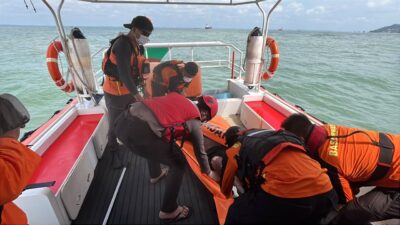 Basarnas Temukan Jasad Penumpang KM Bukit Siguntang di Perairan Balikpapan