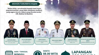 Besok, Bupati Berau Kembali Ajak Warganya Sujud Memohon Turunnya Hujan