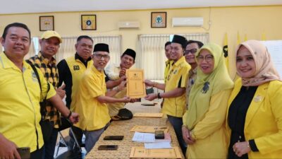Koalisi Enam PTK Ambil Formulir Calon Ketua Golkar Kukar di Hari Pertama