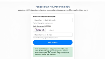 Link BSU 2026 untuk Cek Penerima Rp 900.000, Ini Laman Resmi dan Caranya