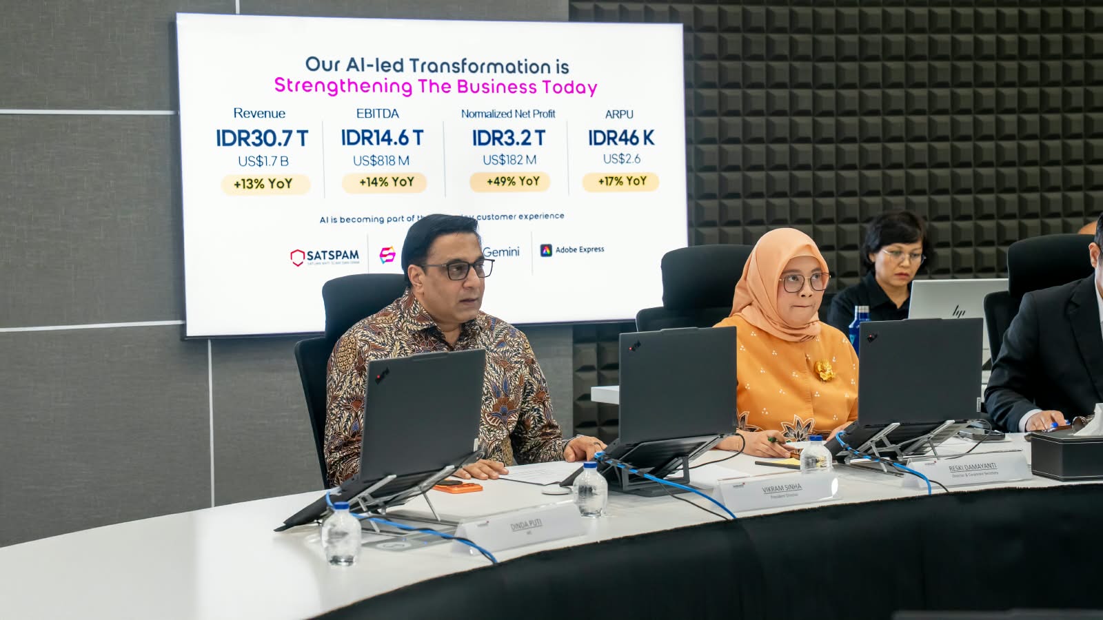 RUPSLB Indosat Sahkan Perpanjangan Masa Jabatan Vikram Sinha sebagai CEO