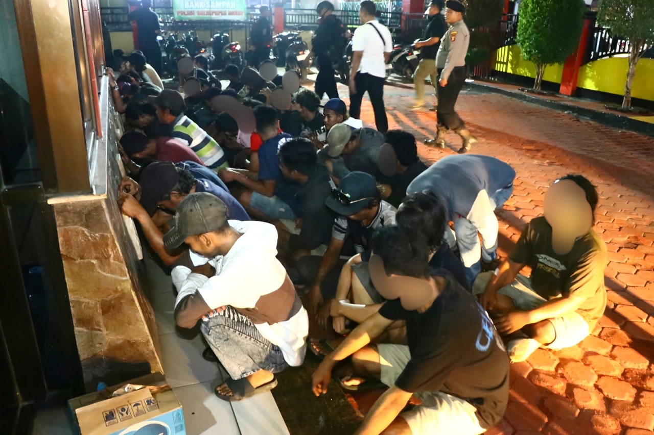 Operasi Sarang Narkoba di Balikpapan, 39 Orang Diamankan, 36 Positif Tes Urine