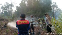 Hujan Tak Merata, Penanganan Karhutla di Berau Terus Berlanjut